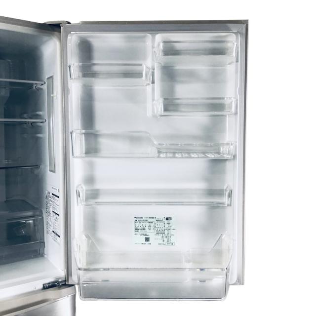【中古】 【自社配送エリア内限定】 パナソニック Panasonic 冷蔵庫 2017年製 5ドア 411L シャンパン ファン式 右開き NR-E412V-N ファミリー 大型 400L以上 送料無料 設置無料 地域限定 埼玉 東京 千葉 神奈川 RANK_B_6