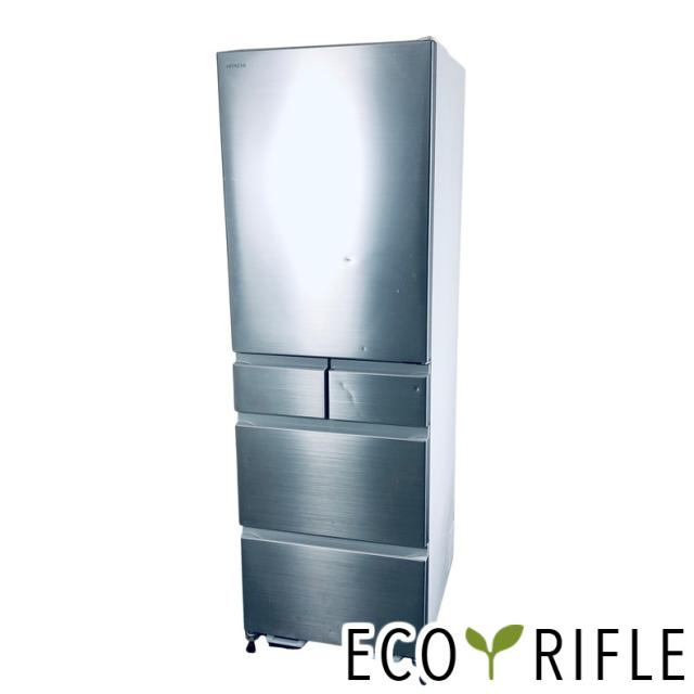 【中古】 【自社配送エリア内限定】 日立 HITACHI 冷蔵庫 2023年製 5ドア 470L シルバー ファン式 右開き R-HS47S(S) ファミリー 大型 400L以上 送料無料 設置無料 地域限定 埼玉 東京 千葉 神奈川 RANK_B