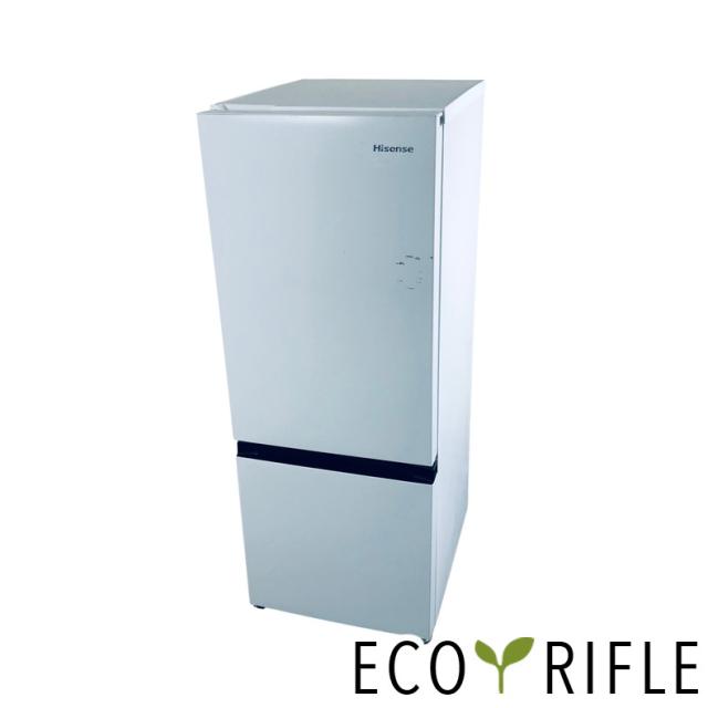 【中古】 【自社配送エリア内限定】 ハイセンス Hisense 冷蔵庫 2023年製 2ドア 162L ホワイト ファン式 右開き HR-D15F 一人暮らし 大きめ 奥行60cm以下 送料無料 設置無料 地域限定 埼玉 東京 千葉 神奈川 RANK_B