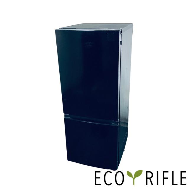 【中古】 【自社配送エリア内限定】 アマダナ 冷蔵庫 2021年製 2ドア 154L ブラック ファン式 右開き AT-RF150-BK 一人暮らし 大きめ 奥行60cm以下 送料無料 設置無料 地域限定 埼玉 東京 千葉 神奈川 RANK_B