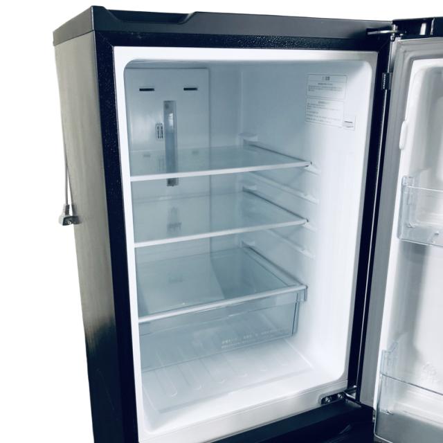 【中古】 【自社配送エリア内限定】 アマダナ 冷蔵庫 2021年製 2ドア 154L ブラック ファン式 右開き AT-RF150-BK 一人暮らし 大きめ 奥行60cm以下 送料無料 設置無料 地域限定 埼玉 東京 千葉 神奈川 RANK_B_2