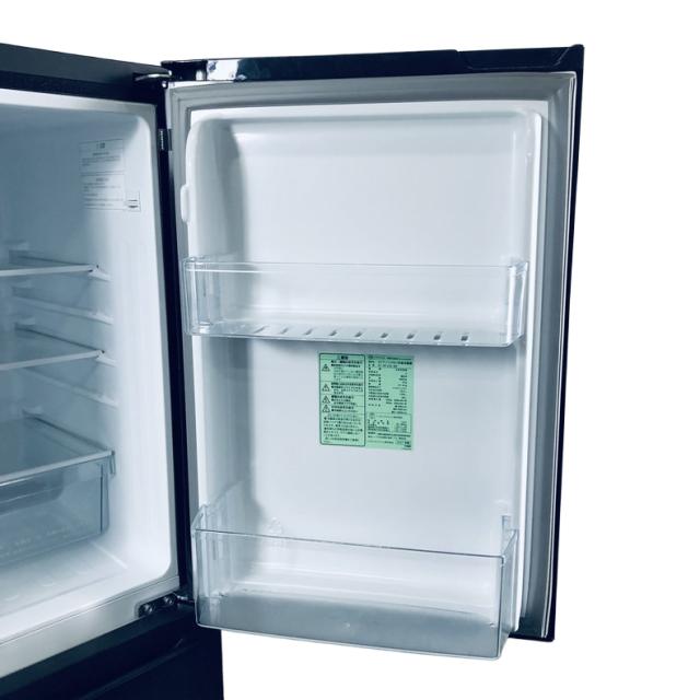 【中古】 【自社配送エリア内限定】 アマダナ 冷蔵庫 2021年製 2ドア 154L ブラック ファン式 右開き AT-RF150-BK 一人暮らし 大きめ 奥行60cm以下 送料無料 設置無料 地域限定 埼玉 東京 千葉 神奈川 RANK_B_4