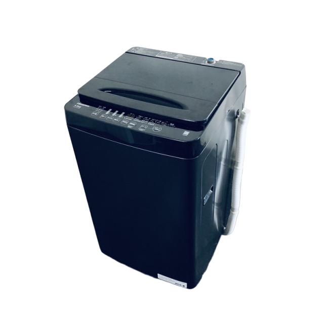 【中古】 【自社配送エリア内限定】 ハイセンス Hisense 洗濯機 2024年製 全自動洗濯機 4.5kg ブラック 送風 乾燥機能付き HW-K45B 一人暮らし 縦型 送料無料 設置無料 地域限定 埼玉 東京 千葉 神奈川 RANK_A