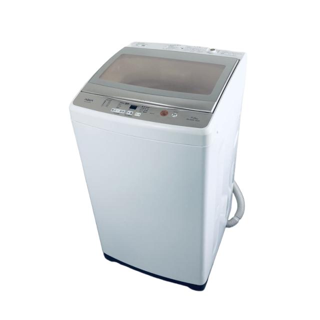 【中古】 【自社配送エリア内限定】 アクア AQUA 洗濯機 2018年製 全自動洗濯機 7.0kg ホワイト 送風 乾燥機能付き AQW-GS70F(W) 一人暮らし 大きめ 縦型 送料無料 設置無料 地域限定 埼玉 東京 千葉 神奈川 RANK_B