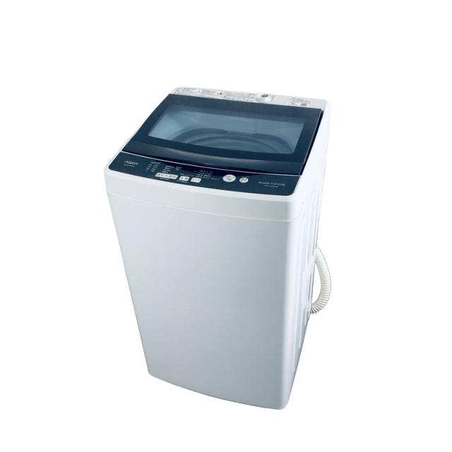 【中古】 【自社配送エリア内限定】 アクア AQUA 洗濯機 2019年製 全自動洗濯機 5.0kg ネイビー 送風 乾燥機能付き AQW-BK50G 一人暮らし 縦型 送料無料 設置無料 地域限定 埼玉 東京 千葉 神奈川 RANK_A