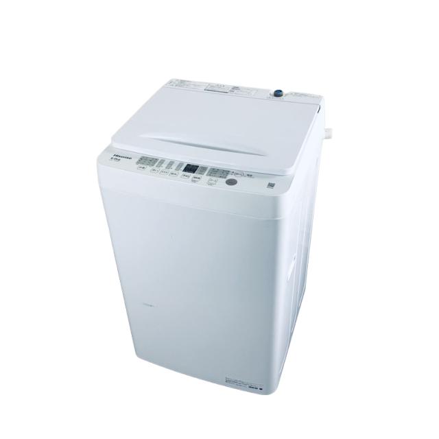 【中古】 【自社配送エリア内限定】 ハイセンス Hisense 洗濯機 2022年製 全自動洗濯機 6.0kg ホワイト 送風 乾燥機能付き HW-T60H 一人暮らし 縦型 送料無料 設置無料 地域限定 埼玉 東京 千葉 神奈川 RANK_B