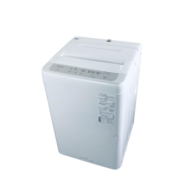 【中古】 【自社配送エリア内限定】 パナソニック Panasonic 洗濯機 2024年製 全自動洗濯機 5.0kg ホワイト 送風 乾燥機能付き NA-F5B2 一人暮らし 縦型 送料無料 設置無料 地域限定 埼玉 東京 千葉 神奈川 RANK_B_1