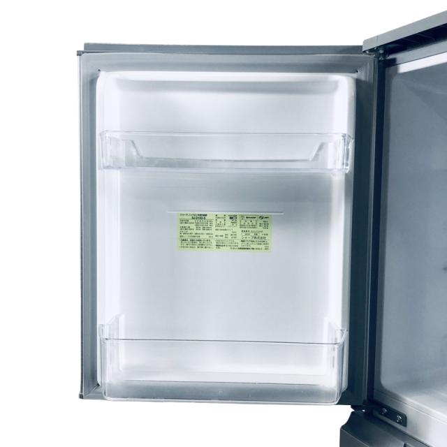 【中古】 【自社配送エリア内限定】 シャープ SHARP 冷蔵庫 2021年製 2ドア 152L シルバー ファン式 両方開き SJ-D15G-S 一人暮らし 大きめ 奥行60cm以下 送料無料 設置無料 地域限定 埼玉 東京 千葉 神奈川 RANK_B_4