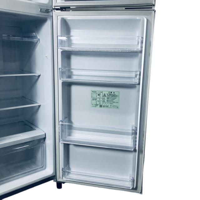 【中古】 【自社配送エリア内限定】 パナソニック Panasonic 冷蔵庫 2021年製 2ドア 248L シルバー ファン式 右開き NR-B251T-SS 一人暮らし 大きめ 奥行 65 以下 200L以上 送料無料 設置無料 地域限定 埼玉 東京 千葉 神奈川 RANK_B_5
