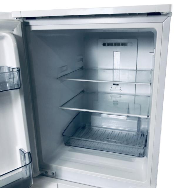 【中古】 【自社配送エリア内限定】 シャープ SHARP 冷蔵庫 2021年製 2ドア 152L ホワイト ファン式 両方開き SJ-D15H-W 一人暮らし 大きめ 奥行60cm以下 送料無料 設置無料 地域限定 埼玉 東京 千葉 神奈川 RANK_B_2