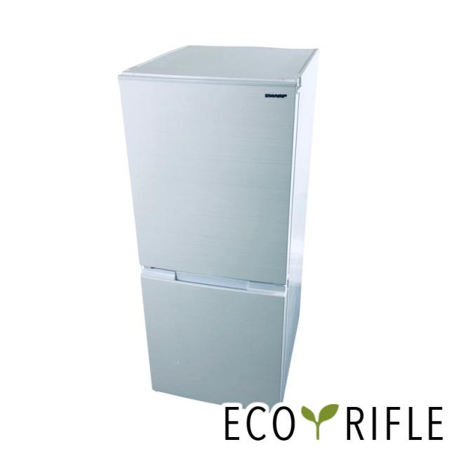 【中古】 【自社配送エリア内限定】 シャープ SHARP 冷蔵庫 2021年製 2ドア 152L ホワイト ファン式 両方開き SJ-D15G-W 一人暮らし 大きめ 奥行60cm以下 送料無料 設置無料 地域限定 埼玉 東京 千葉 神奈川 RANK_B