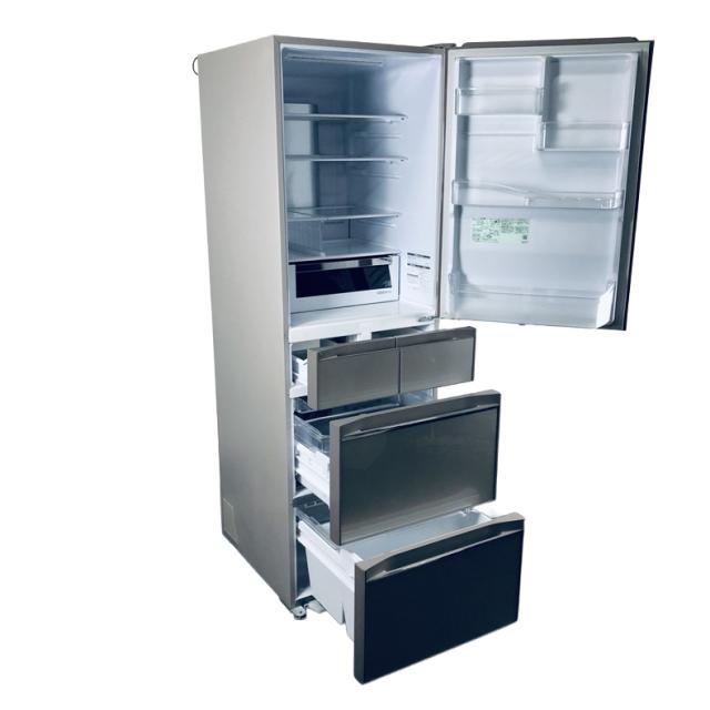 【中古】 【自社配送エリア内限定】 日立 HITACHI 冷蔵庫 2020年製 5ドア 470L プレーンシャンパン ファン式 右開き R-HWS47K(XN) ファミリー 大型 400L以上 送料無料 設置無料 地域限定 埼玉 東京 千葉 神奈川 RANK_B_1