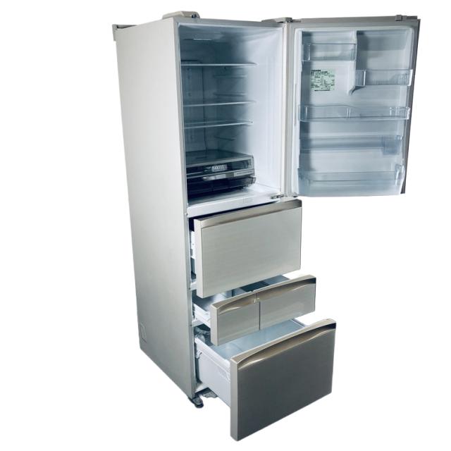 【中古】 【自社配送エリア内限定】 東芝 TOSHIBA 冷蔵庫 2018年製 5ドア 465L ラピスアイボリー ファン式 右開き GR-M470GW(ZC) ファミリー 大型 400L以上 送料無料 設置無料 地域限定 埼玉 東京 千葉 神奈川 RANK_B_1