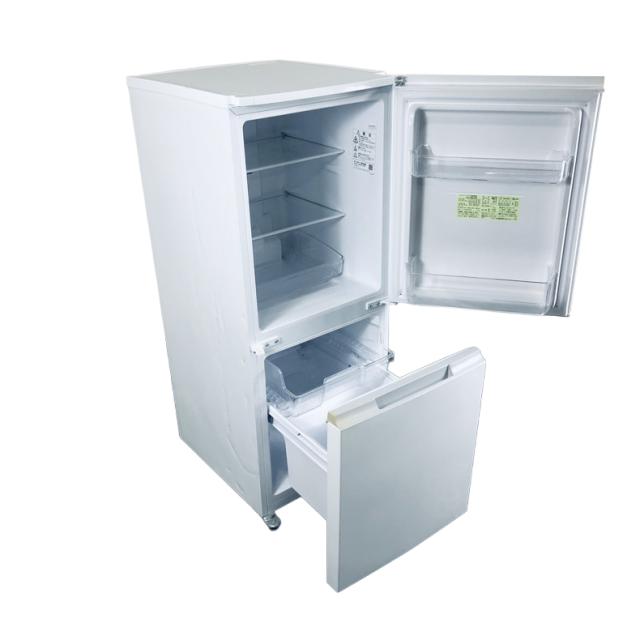 【中古】 【自社配送エリア内限定】 シャープ SHARP 冷蔵庫 2020年製 2ドア 152L ホワイト ファン式 両方開き SJ-15E8-KW 一人暮らし 大きめ 奥行60cm以下 送料無料 設置無料 地域限定 埼玉 東京 千葉 神奈川 RANK_C_1