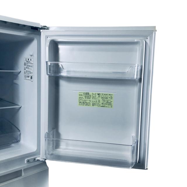 【中古】 【自社配送エリア内限定】 シャープ SHARP 冷蔵庫 2020年製 2ドア 152L ホワイト ファン式 両方開き SJ-15E8-KW 一人暮らし 大きめ 奥行60cm以下 送料無料 設置無料 地域限定 埼玉 東京 千葉 神奈川 RANK_C_4