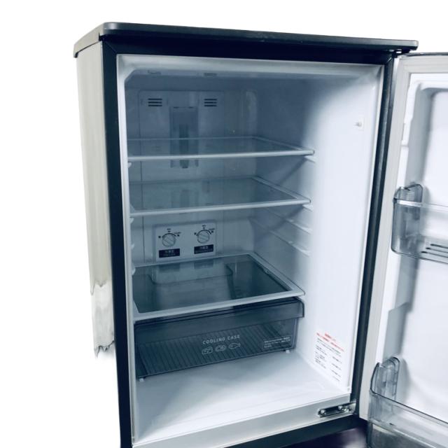 【中古】 【自社配送エリア内限定】 三菱 MITSUBISHI 冷蔵庫 2020年製 2ドア 146L マットチャコール ファン式 右開き MR-P15F-H 一人暮らし 大きめ 奥行60cm以下 送料無料 設置無料 地域限定 埼玉 東京 千葉 神奈川 RANK_B_2