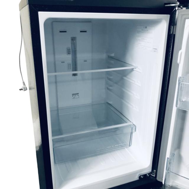 【中古】 【自社配送エリア内限定】 アマダナ 冷蔵庫 2020年製 2ドア 154L ブラック ファン式 右開き AT-RF150-BK 一人暮らし 大きめ 奥行60cm以下 送料無料 設置無料 地域限定 埼玉 東京 千葉 神奈川 RANK_B_2