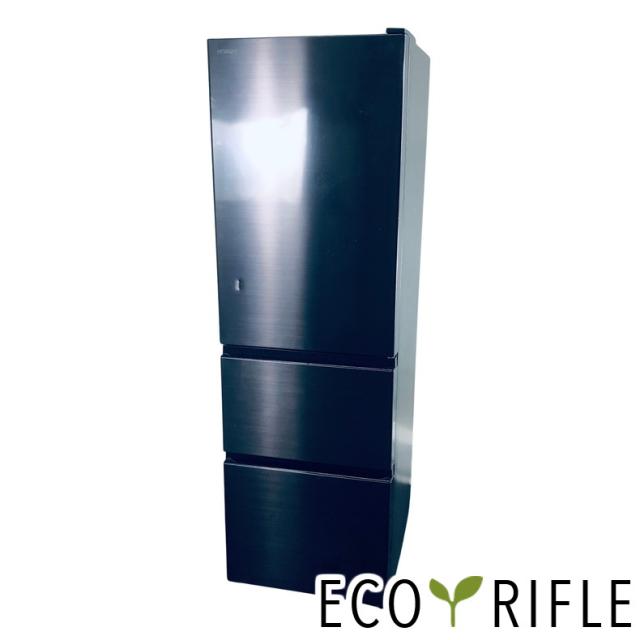 【中古】 【自社配送エリア内限定】 日立 HITACHI 冷蔵庫 2021年製 3ドア 315L ブリリアントブラック ファン式 右開き R-V32RV(K) ファミリー 大型 300L以上 送料無料 設置無料 地域限定 埼玉 東京 千葉 神奈川 RANK_B