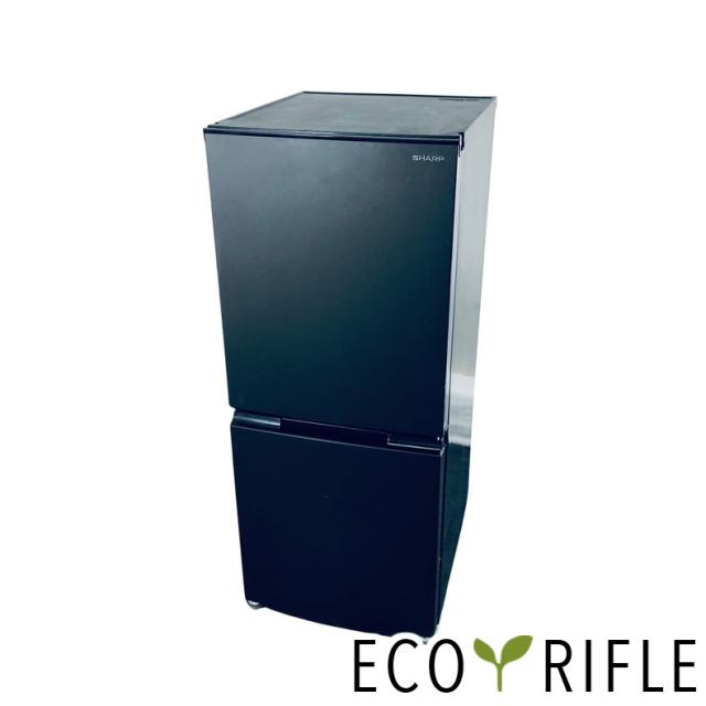 【中古】 【自社配送エリア内限定】 シャープ SHARP 冷蔵庫 2022年製 2ドア 152L グレー ファン式 両方開き SJ-D15H-H 一人暮らし 大きめ 奥行60cm以下 送料無料 設置無料 地域限定 埼玉 東京 千葉 神奈川 RANK_B