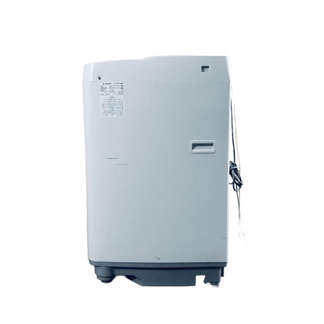 【中古】 【自社配送エリア内限定】 シャープ SHARP 洗濯機 2021年製 全自動洗濯機 7.0kg ホワイト 送風 乾燥機能付き ES-KS70W-W 一人暮らし 大きめ 縦型 送料無料 設置無料 地域限定 埼玉 東京 千葉 神奈川 RANK_B