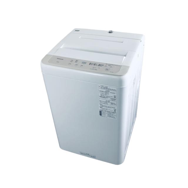 【中古】 【自社配送エリア内限定】 パナソニック Panasonic 洗濯機 2024年製 全自動洗濯機 6.0kg ライトベージュ 送風 乾燥機能付き NA-F6B3 一人暮らし 縦型 送料無料 設置無料 地域限定 埼玉 東京 千葉 神奈川 RANK_B