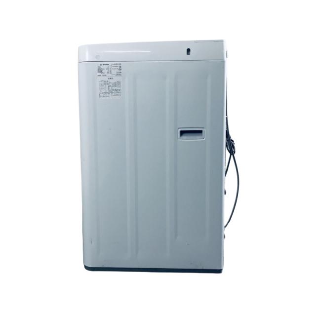 【中古】 【自社配送エリア内限定】 シャープ SHARP 洗濯機 2024年製 全自動洗濯機 6.0kg ゴールド 送風 乾燥機能付き ES-GE6H-N 一人暮らし 縦型 送料無料 設置無料 地域限定 埼玉 東京 千葉 神奈川 RANK_B