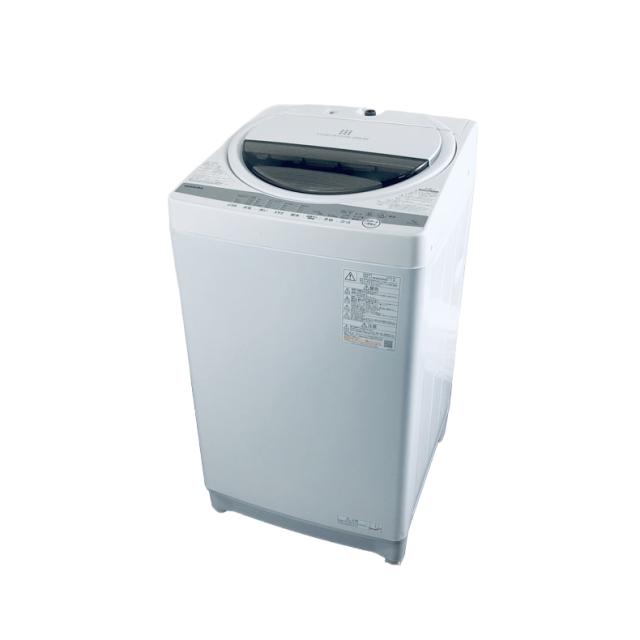【中古】 【自社配送エリア内限定】 東芝 TOSHIBA 洗濯機 2020年製 全自動洗濯機 7.0kg ホワイト 送風 乾燥機能付き AW-7G9 一人暮らし 大きめ 縦型 送料無料 設置無料 地域限定 埼玉 東京 千葉 神奈川 RANK_A
