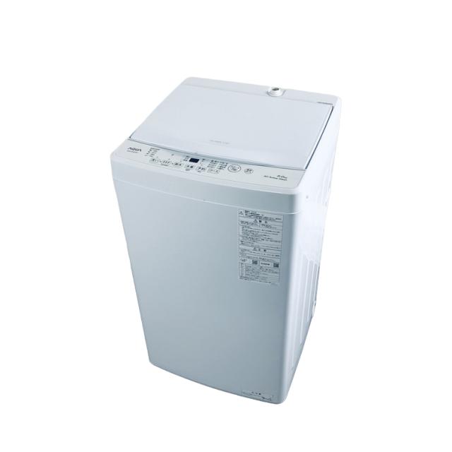 【中古】 【自社配送エリア内限定】 アクア AQUA 洗濯機 2023年製 全自動洗濯機 5.0kg ホワイト 送風 乾燥機能付き AQW-S50E3(W) 一人暮らし 縦型 送料無料 設置無料 地域限定 埼玉 東京 千葉 神奈川 RANK_A