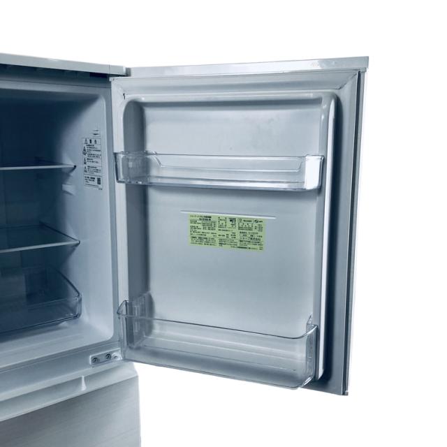 【中古】 【自社配送エリア内限定】 シャープ SHARP 冷蔵庫 2021年製 2ドア 152L ホワイト ファン式 両方開き SJ-D15G-W 一人暮らし 大きめ 奥行60cm以下 送料無料 設置無料 地域限定 埼玉 東京 千葉 神奈川 RANK_B_4