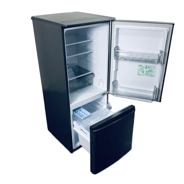 【中古】 【自社配送エリア内限定】 三菱 MITSUBISHI 冷蔵庫 2022年製 2ドア 146L マットチャコール ファン式 右開き MR-P15G-H 一人暮らし 大きめ 奥行60cm以下 送料無料 設置無料 地域限定 埼玉 東京 千葉 神奈川 RANK_B_1