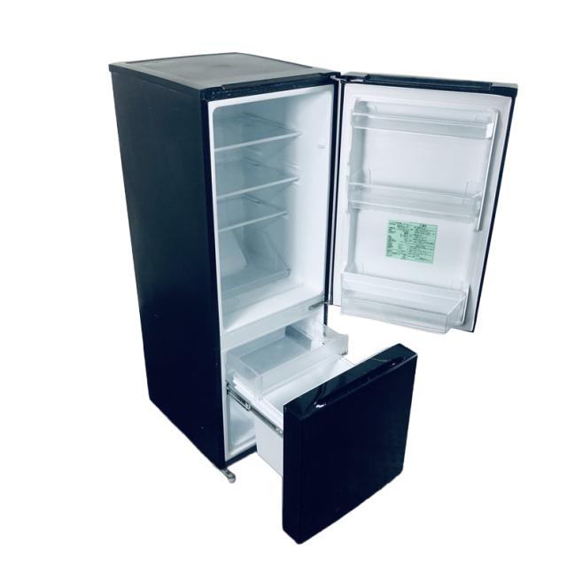 【中古】 【自社配送エリア内限定】 REFAGE 冷蔵庫 2024年製 2ドア 156L ブラック ファン式 右開き YRZ-F15LK 一人暮らし 大きめ 奥行60cm以下 送料無料 設置無料 地域限定 埼玉 東京 千葉 神奈川 RANK_B_1