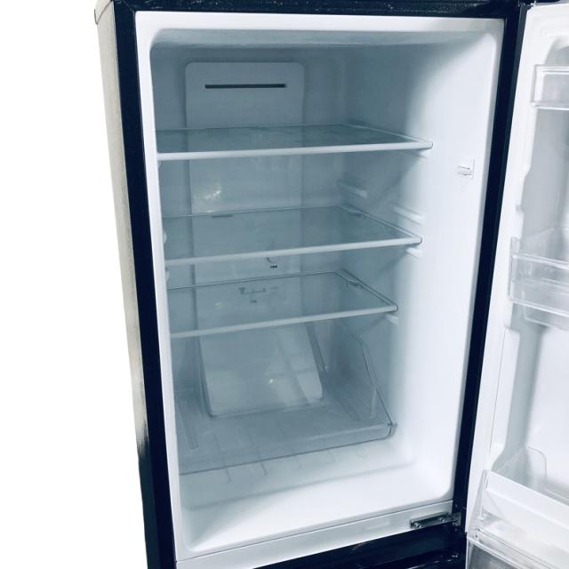【中古】 【自社配送エリア内限定】 REFAGE 冷蔵庫 2024年製 2ドア 156L ブラック ファン式 右開き YRZ-F15LK 一人暮らし 大きめ 奥行60cm以下 送料無料 設置無料 地域限定 埼玉 東京 千葉 神奈川 RANK_B_2