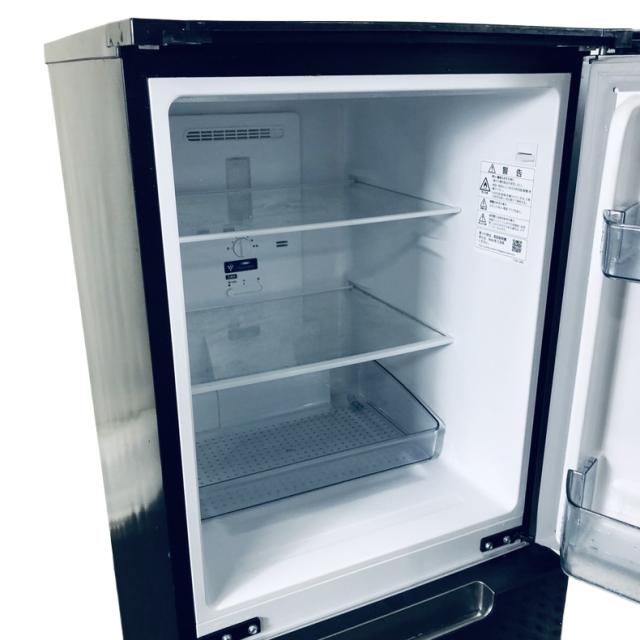 【中古】 【自社配送エリア内限定】 シャープ SHARP 冷蔵庫 2022年製 2ドア 152L ピュアブラック ファン式 両方開き SJ-GD15H-B 一人暮らし 大きめ 奥行60cm以下 送料無料 設置無料 地域限定 埼玉 東京 千葉 神奈川 RANK_B_2