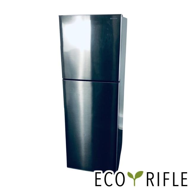 【中古】 【自社配送エリア内限定】 シャープ SHARP 冷蔵庫 2019年製 2ドア 225L シルバー ファン式 右開き SJ-D23D-S 一人暮らし 大きめ 奥行 65 以下 200L以上 送料無料 設置無料 地域限定 埼玉 東京 千葉 神奈川 RANK_B