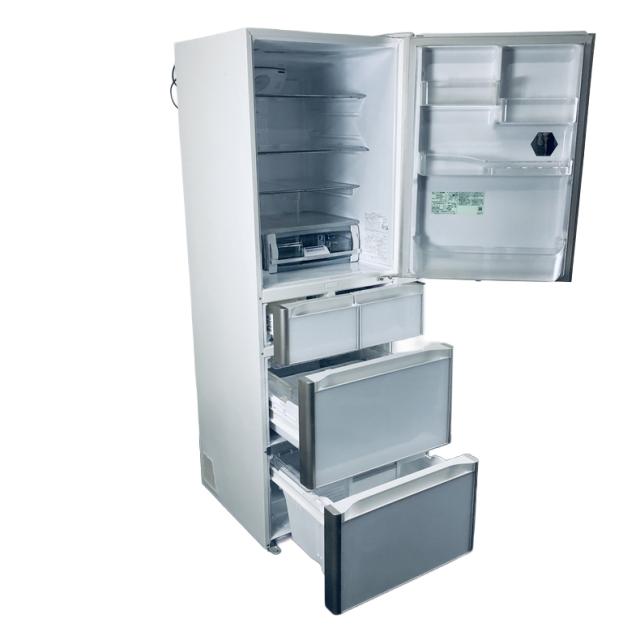 【中古】 【自社配送エリア内限定】 日立 HITACHI 冷蔵庫 2019年製 5ドア 401L クリスタルホワイト ファン式 右開き R-S40J(XW) ファミリー 大型 400L以上 送料無料 設置無料 地域限定 埼玉 東京 千葉 神奈川 RANK_A_1