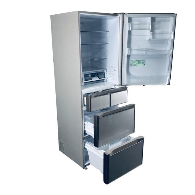 【中古】 【自社配送エリア内限定】 日立 HITACHI 冷蔵庫 2019年製 5ドア 401L クリスタルシャンパン ファン式 右開き R-S40J(XN) ファミリー 大型 400L以上 送料無料 設置無料 地域限定 埼玉 東京 千葉 神奈川 RANK_B_1
