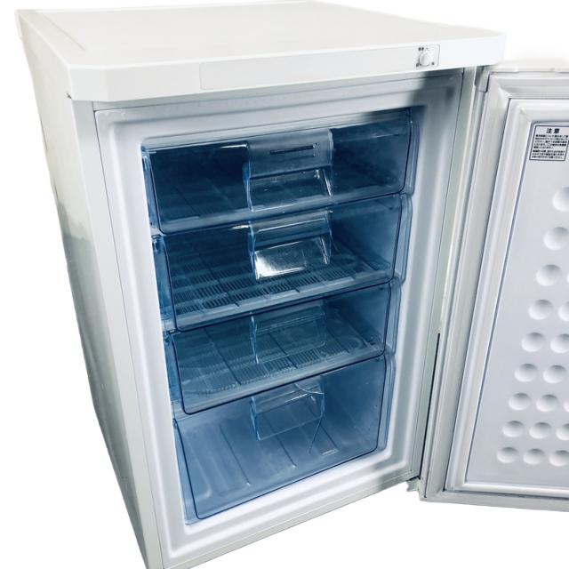 【中古】 【自社配送エリア内限定】 アイリスオーヤマ IRISOHYAMA 冷蔵庫 2021年製 1ドア 85L ホワイト 直冷式 右開き 冷凍庫（冷凍機能のみ） IUSD-9B-W 一人暮らし 奥行60cm以下 送料無料 設置無料 地域限定 埼玉 東京 千葉 神奈川 RANK_B_2