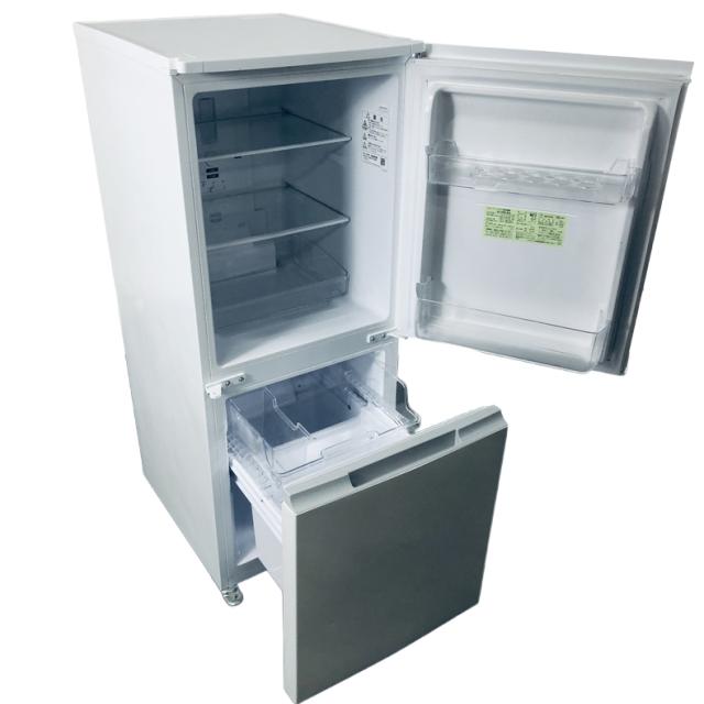 【中古】 【自社配送エリア内限定】 シャープ SHARP 冷蔵庫 2021年製 2ドア 152L ホワイト ファン式 両方開き SJ-15E8-KW 一人暮らし 大きめ 奥行60cm以下 送料無料 設置無料 地域限定 埼玉 東京 千葉 神奈川 RANK_B_1