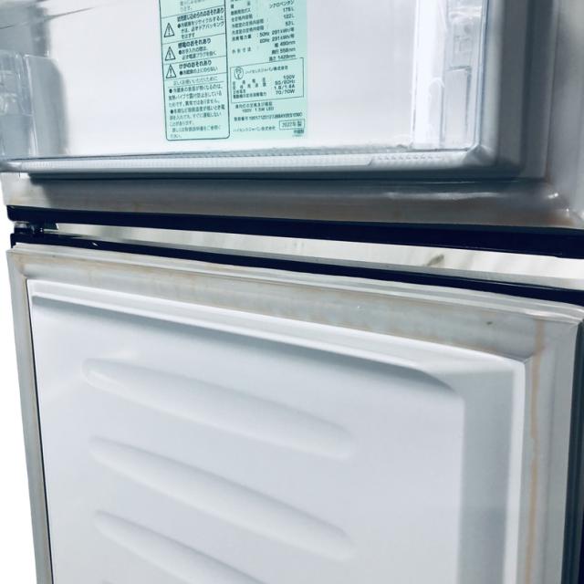 【中古】 【自社配送エリア内限定】 ハイセンス Hisense 冷蔵庫 2022年製 2ドア 175L ブラック ファン式 右開き HR-D1701B 一人暮らし 大きめ 奥行60cm以下 送料無料 設置無料 地域限定 埼玉 東京 千葉 神奈川 RANK_A_10