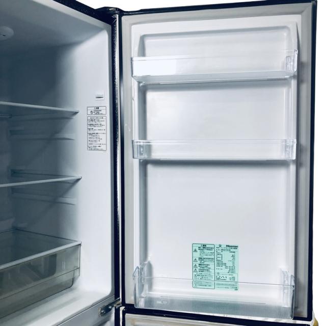 【中古】 【自社配送エリア内限定】 ハイセンス Hisense 冷蔵庫 2022年製 2ドア 175L ブラック ファン式 右開き HR-D1701B 一人暮らし 大きめ 奥行60cm以下 送料無料 設置無料 地域限定 埼玉 東京 千葉 神奈川 RANK_A_4
