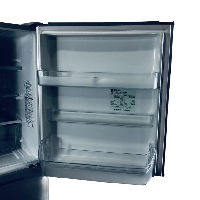 【中古】 【自社配送エリア内限定】 東芝 TOSHIBA 冷蔵庫 2019年製 3ドア 330L シルバー ファン式 右開き GR-M33S(S) ファミリー 大型 300L以上 送料無料 設置無料 地域限定 埼玉 東京 千葉 神奈川 RANK_B_5