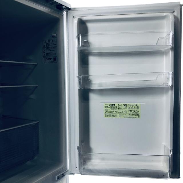 【中古】 【自社配送エリア内限定】 シャープ SHARP 冷蔵庫 2020年製 2ドア 179L ホワイト ファン式 両方開き SJ-D18G-W 一人暮らし 大きめ 奥行60cm以下 送料無料 設置無料 地域限定 埼玉 東京 千葉 神奈川 RANK_A_4
