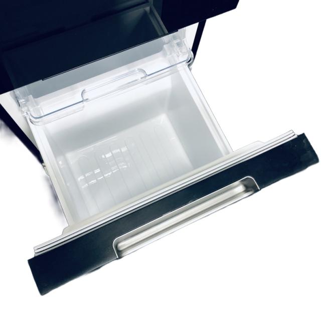 【中古】 【自社配送エリア内限定】 シャープ SHARP 冷蔵庫 2022年製 2ドア 152L ピュアブラック ファン式 両方開き SJ-GD15H-B 一人暮らし 大きめ 奥行60cm以下 送料無料 設置無料 地域限定 埼玉 東京 千葉 神奈川 RANK_A_3