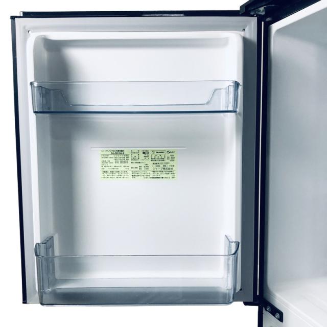 【中古】 【自社配送エリア内限定】 シャープ SHARP 冷蔵庫 2022年製 2ドア 152L ピュアブラック ファン式 両方開き SJ-GD15H-B 一人暮らし 大きめ 奥行60cm以下 送料無料 設置無料 地域限定 埼玉 東京 千葉 神奈川 RANK_A_4
