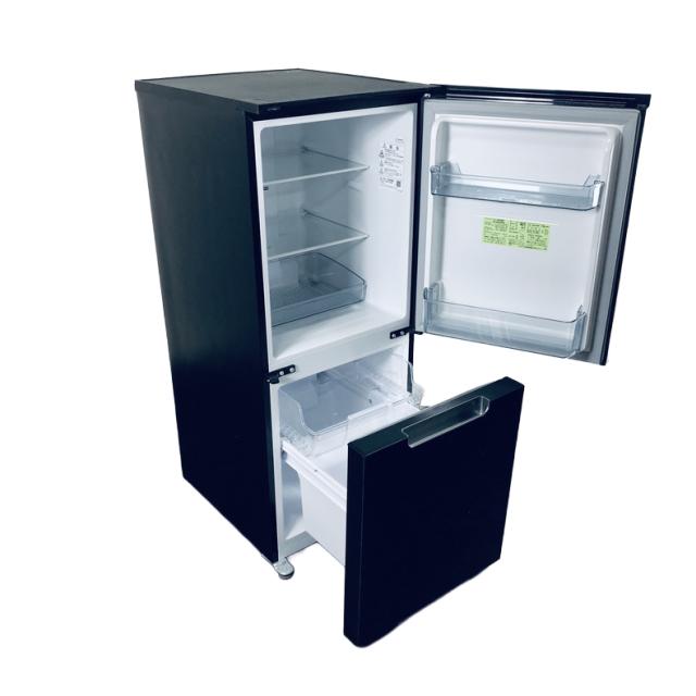 【中古】 【自社配送エリア内限定】 シャープ SHARP 冷蔵庫 2022年製 2ドア 152L ピュアブラック ファン式 両方開き SJ-GD15H-B 一人暮らし 大きめ 奥行60cm以下 送料無料 設置無料 地域限定 埼玉 東京 千葉 神奈川 RANK_A_1