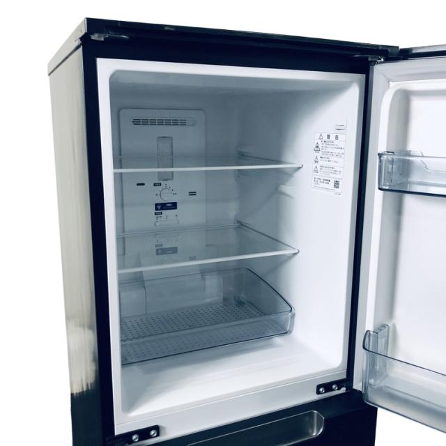 【中古】 【自社配送エリア内限定】 シャープ SHARP 冷蔵庫 2022年製 2ドア 152L ピュアブラック ファン式 両方開き SJ-GD15H-B 一人暮らし 大きめ 奥行60cm以下 送料無料 設置無料 地域限定 埼玉 東京 千葉 神奈川 RANK_A_2