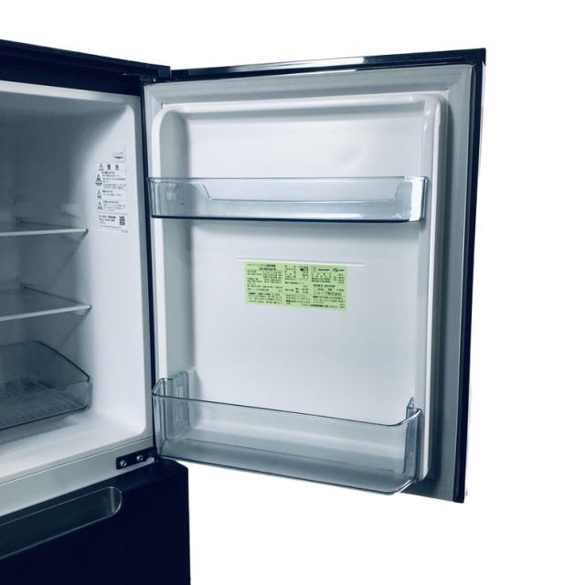 【中古】 【自社配送エリア内限定】 シャープ SHARP 冷蔵庫 2022年製 2ドア 152L ピュアブラック ファン式 両方開き SJ-GD15J-B 一人暮らし 大きめ 奥行60cm以下 送料無料 設置無料 地域限定 埼玉 東京 千葉 神奈川 RANK_B_4