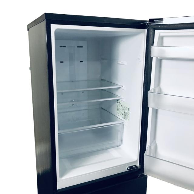 【中古】 【自社配送エリア内限定】 パナソニック Panasonic 冷蔵庫 2023年製 2ドア 180L ブラック ファン式 右開き NR-B18C1-K 一人暮らし 大きめ 奥行60cm以下 送料無料 設置無料 地域限定 埼玉 東京 千葉 神奈川 RANK_A_2