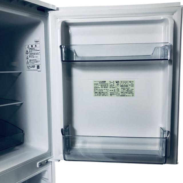 【中古】 【自社配送エリア内限定】 シャープ SHARP 冷蔵庫 2024年製 2ドア 152L ホワイト ファン式 両方開き SJ-D15P-W 一人暮らし 大きめ 奥行60cm以下 送料無料 設置無料 地域限定 埼玉 東京 千葉 神奈川 RANK_B_4