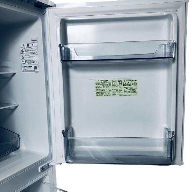 【中古】 【自社配送エリア内限定】 シャープ SHARP 冷蔵庫 2025年製 2ドア 152L ホワイト ファン式 両方開き SJ-D15P-W 一人暮らし 大きめ 奥行60cm以下 送料無料 設置無料 地域限定 埼玉 東京 千葉 神奈川 RANK_B_4